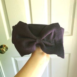 Vintage Purple Felt Pillbox Hat